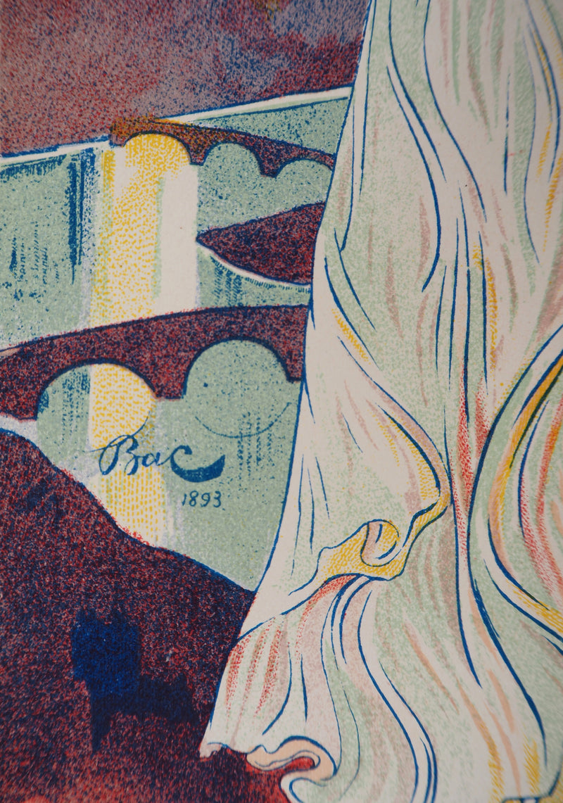 Ferdinand BAC : Femme charmante, 1895 - Affiche (détail)