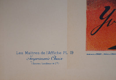 Ferdinand BAC : Femme charmante, 1895 - Affiche (détail)