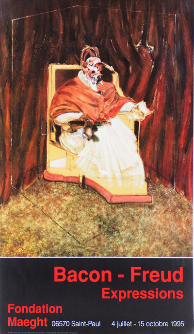 Francis BACON : Le pape, 1995 - Affiche