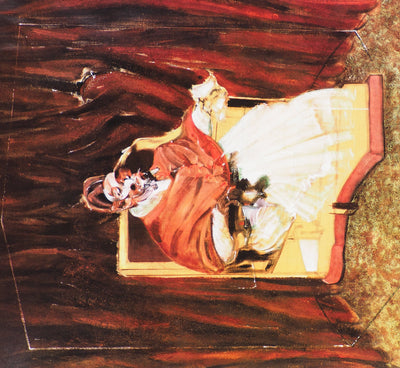 Francis BACON : Le pape, 1995 - Affiche (détail)