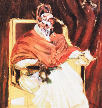 Francis BACON : Le pape, 1995 - Affiche (détail)