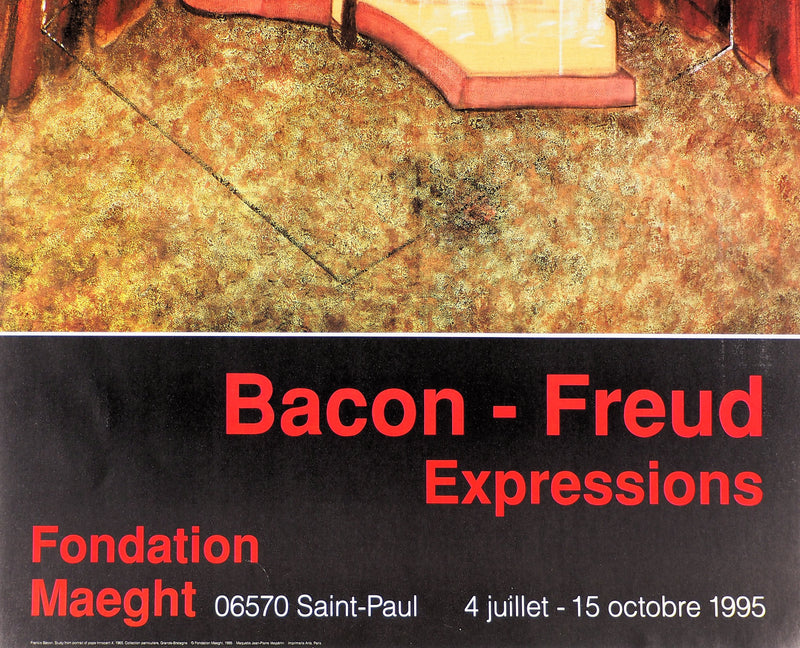 Francis BACON : Le pape, 1995 - Affiche (détail)