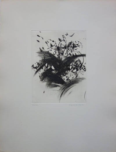 Julius BALTAZAR : Joie interne - Gravure