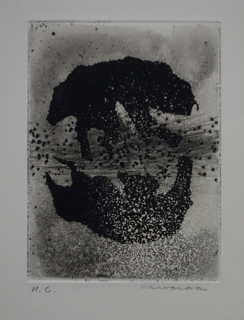 Julius BALTAZAR : Reflet - Gravure