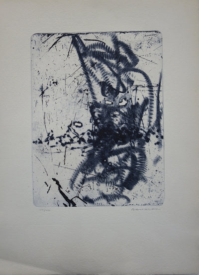 Julius BALTAZAR : Rêve infini - Gravure