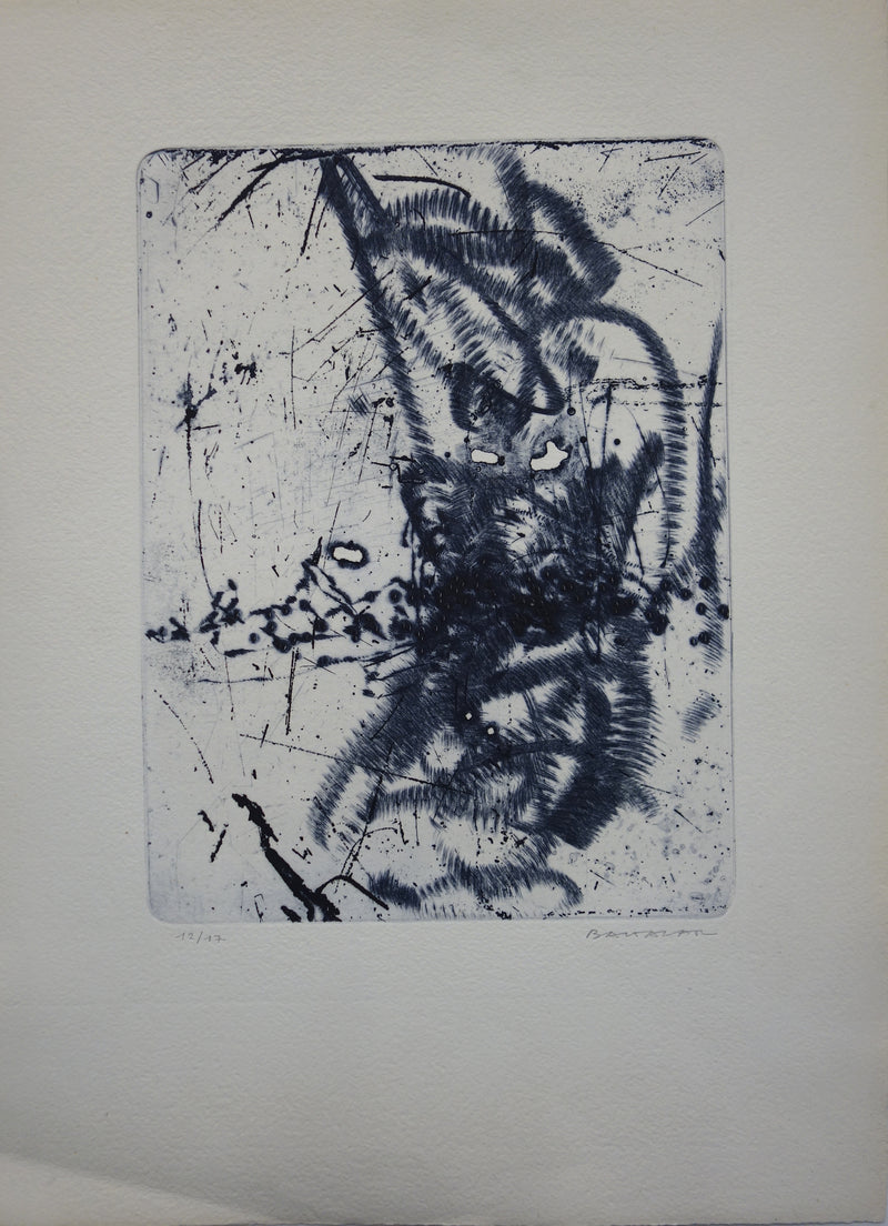 Julius BALTAZAR : Rêve infini - Gravure