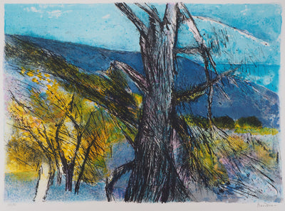 Guy BARDONE : En pleine nature - Lithographie