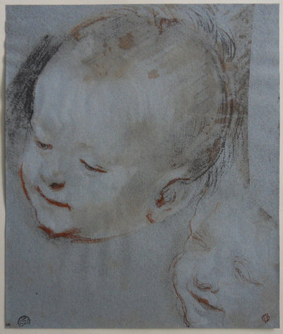 Federico BAROCCI : Enfants souriants - Lithographie
