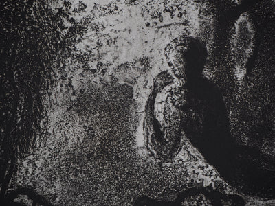 Fabienne BARRANGER : Ballade - Gravure (détail)