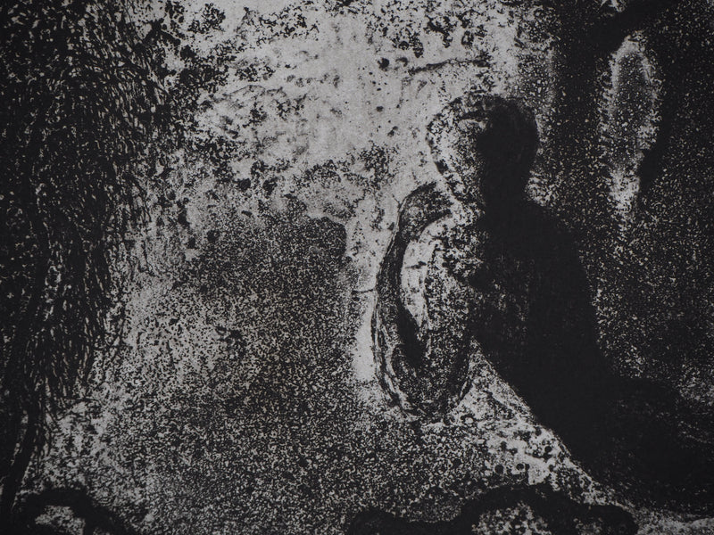 Fabienne BARRANGER : Ballade - Gravure (détail)