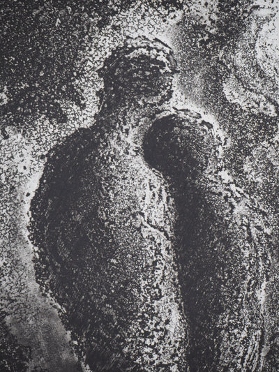 Fabienne BARRANGER : Couple - Gravure (détail)