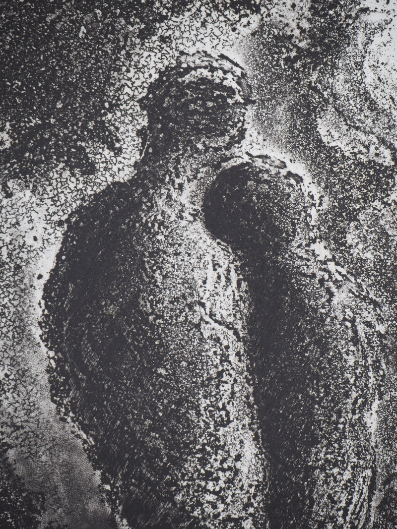 Fabienne BARRANGER : Couple - Gravure (détail)