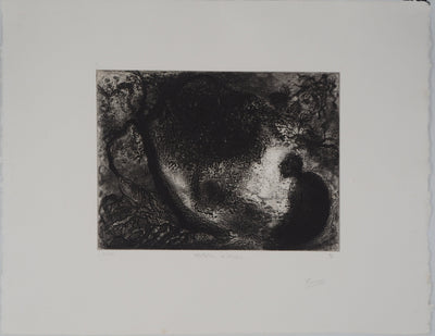 Fabienne BARRANGER : Histoire d'arbre - Gravure (détail)