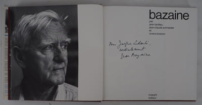 Jean BAZAINE : Dédicace autographe, Lithographie originale (photo de détail 4) - Crédit photo : Galerie Art.Paris