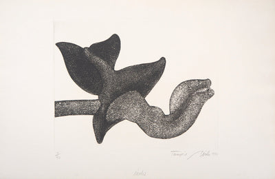 François BEALU : Dionée - Gravure (détail)