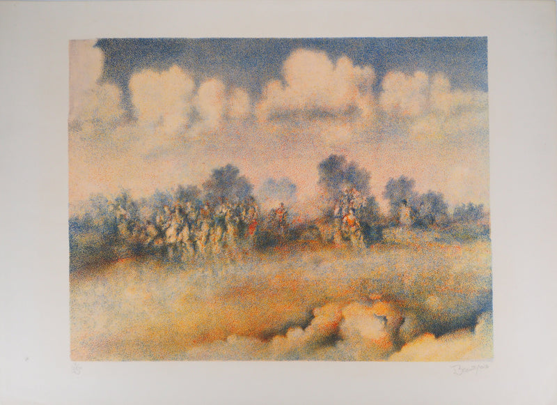 André BEAUREPAIRE : Le retour de Cythère - Lithographie