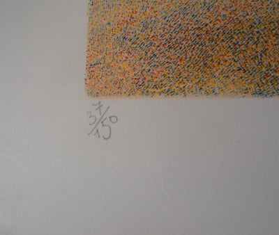 André BEAUREPAIRE : Le retour de Cythère - Lithographie (détail)