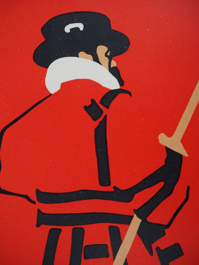 J. & W. BEGGARSTAFF : Harper's Magazine, 1895 - Affiche (détail)