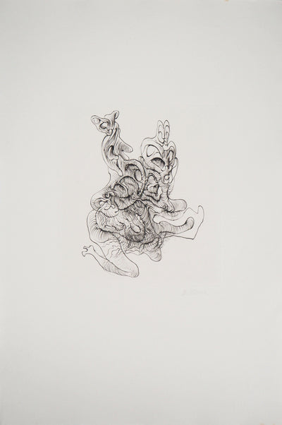 Hans BELLMER : Créature fantastique - Gravure