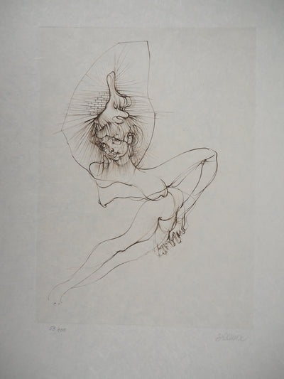Hans BELLMER : L'équilibriste - Gravure