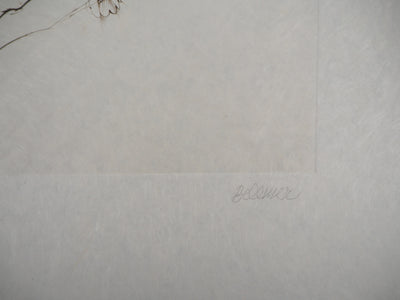 Hans BELLMER : L'équilibriste - Gravure (détail)