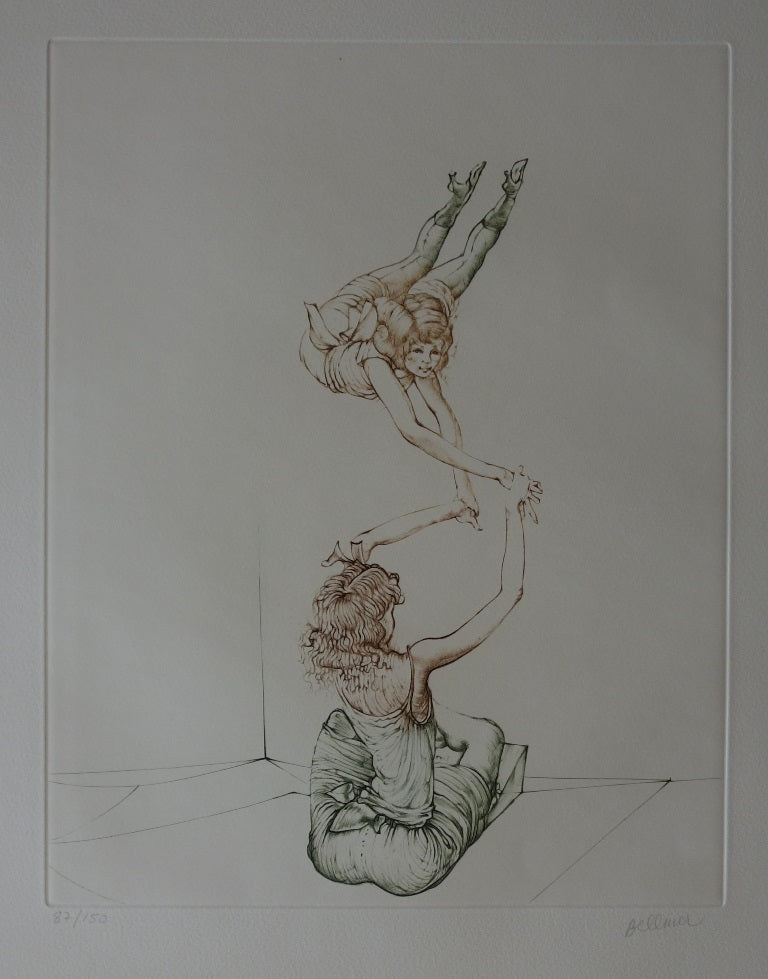 Hans BELLMER : Les équilibristes - Gravure