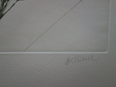 Hans BELLMER : Les équilibristes - Gravure (détail)