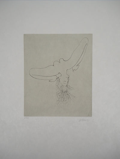 Hans BELLMER : Femme en extase (1973) - Gravure