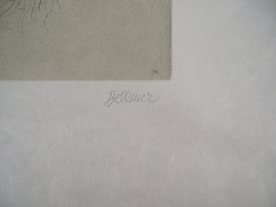 Hans BELLMER : Femme en extase (1973) - Gravure (détail)