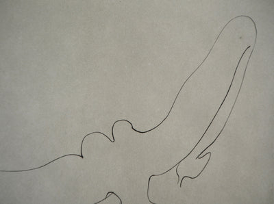 Hans BELLMER : Femme en extase (1973) - Gravure (détail)