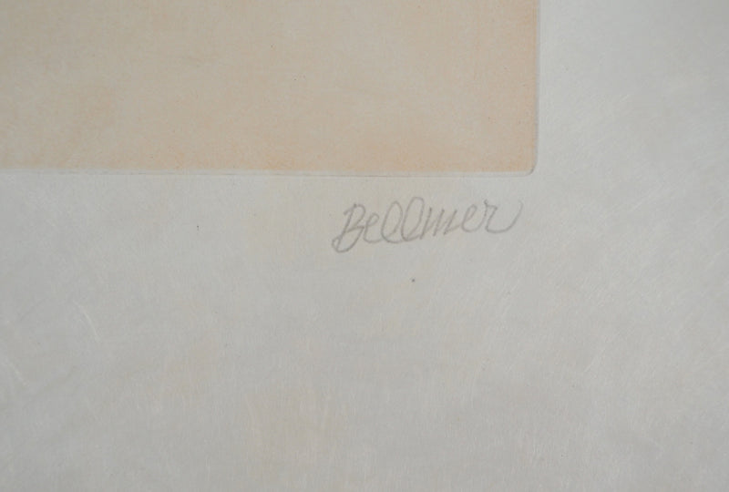 Hans BELLMER : Femme-objet (1973) - Gravure (détail)