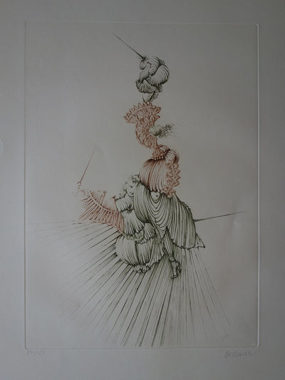 Hans BELLMER : Femmes pleine de piquant - Gravure