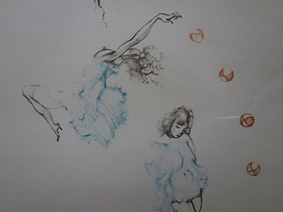 Hans BELLMER : Jeux de balle - Gravure (détail)