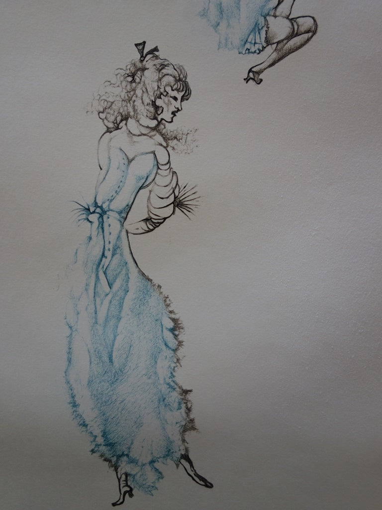 Hans BELLMER : Jeux de balle - Gravure (détail)