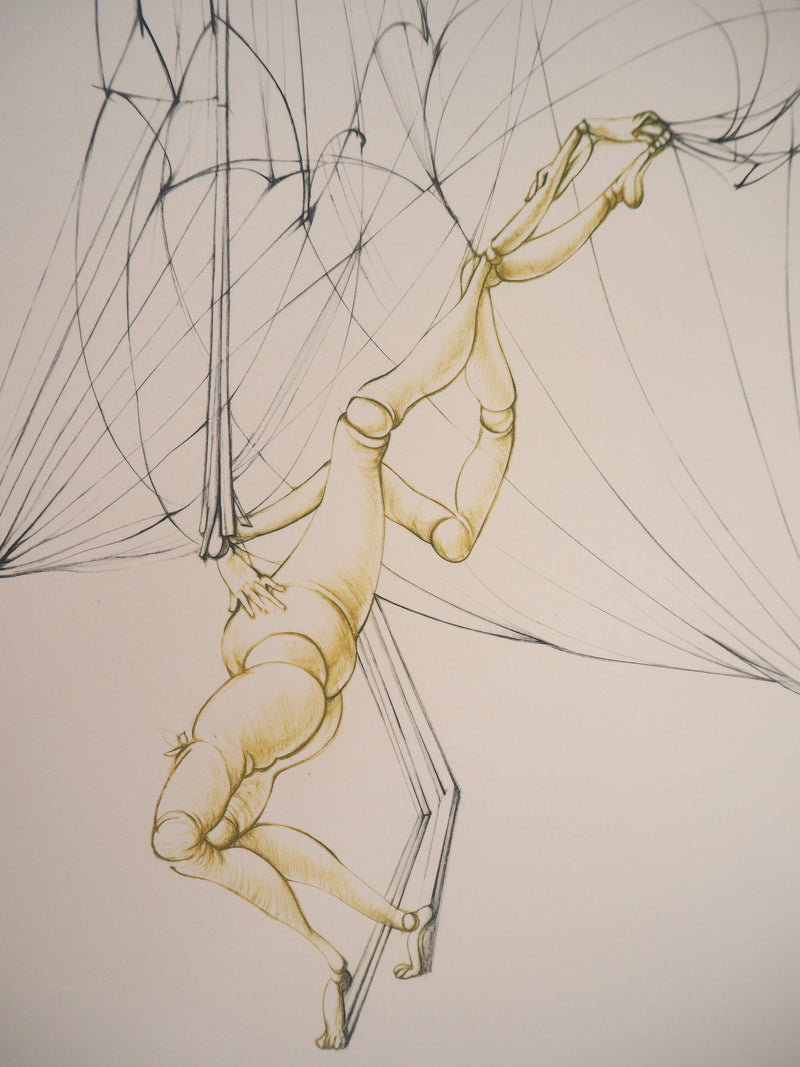 Hans BELLMER : Le pantin - Gravure (détail)