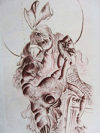 Hans BELLMER : La poupée - Gravure (détail)