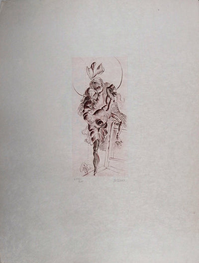 Hans BELLMER : La poupée - Gravure (détail)