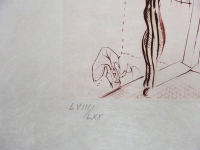 Hans BELLMER : La poupée - Gravure (détail)