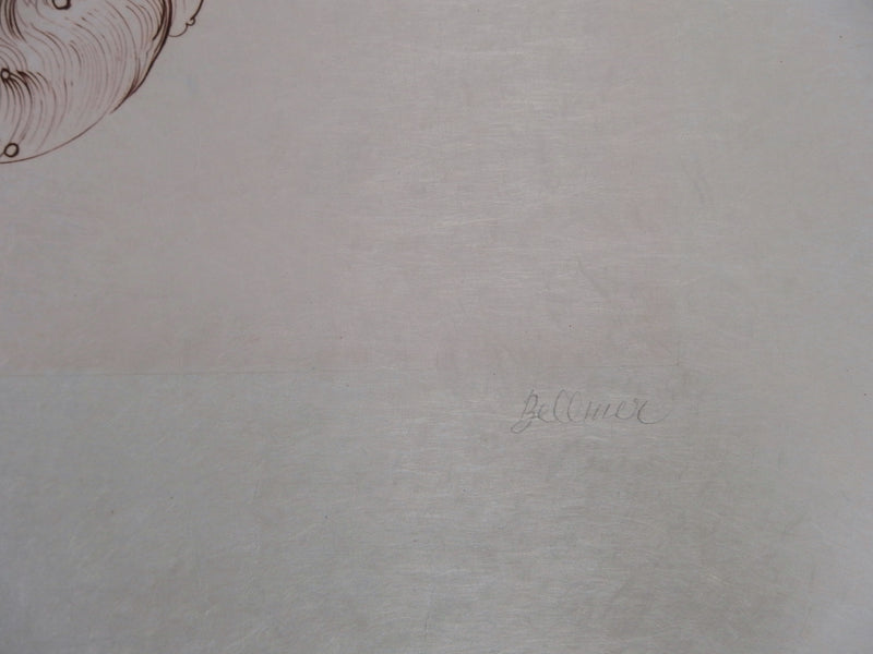 Hans BELLMER : Rêve surréaliste - Gravure (détail)