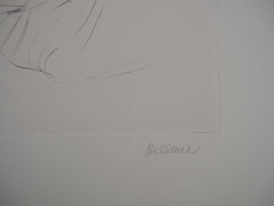 Hans BELLMER : Toilette intime - Gravure (détail)
