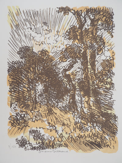 Jacques BELTRAND : Maquis, 1923 - Gravure sur bois