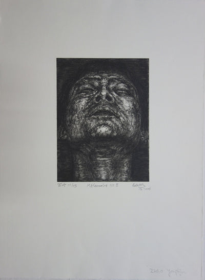 Zhao Yong BIN : Mélancolie no. II - Gravure