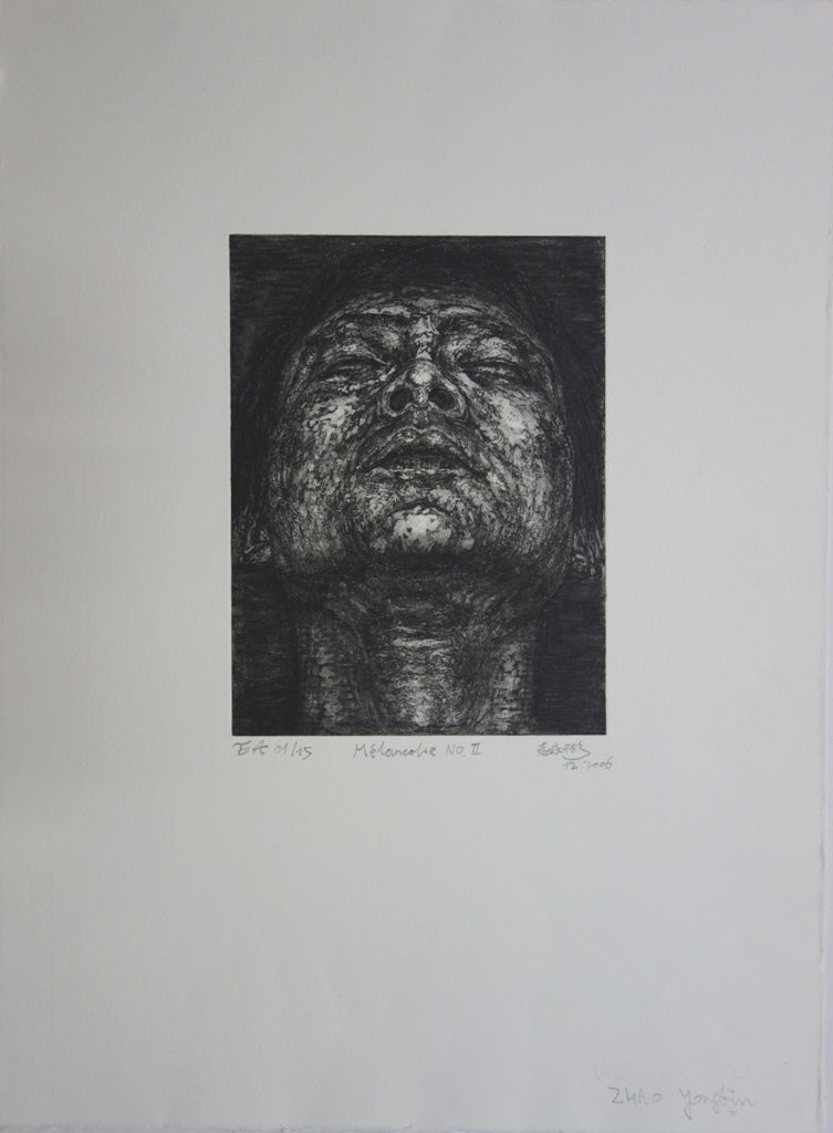Zhao Yong BIN : Mélancolie no. II - Gravure