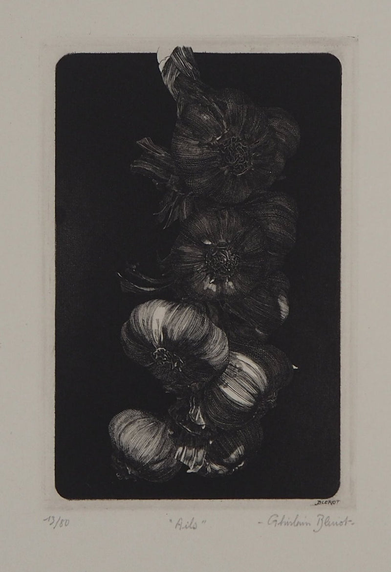Ghislain BLERIOT : Ails - Gravure
