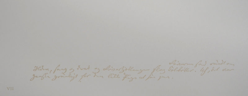Lars BO : Le Chant de la nuit (Reine des neiges 2/10), 1969 - Gravure (détail)
