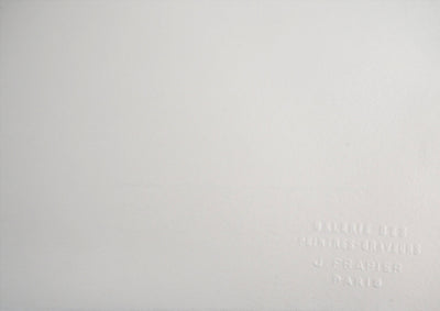 Lars BO : La Lecture du jour (Reine des neiges 10/10), 1969 - Gravure (détail)