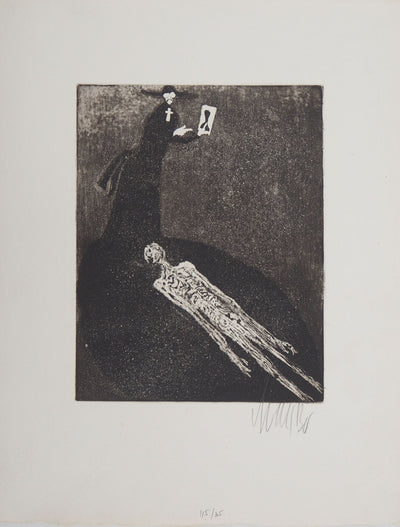 Lars BO : Morbide - Gravure (détail)