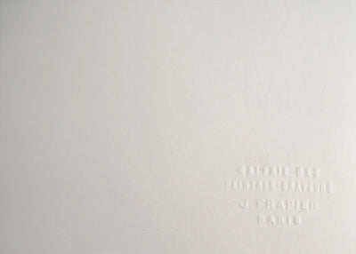 Lars BO : L'Ombre du rêve surréaliste (Reine des neiges 7/10), 1969 - Gravure (détail)