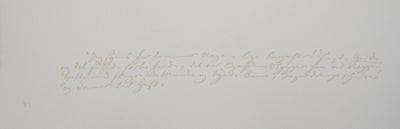 Lars BO : L'Ombre du rêve surréaliste (Reine des neiges 7/10), 1969 - Gravure (détail)