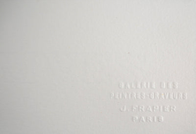 Lars BO : Le Palais de la reine des neiges (Reine des neiges 6/10), 1969 - Gravure (détail)